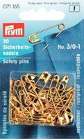 Prym Sicherheitsnadeln MS 105d 3/0-1 goldfarbig