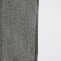 Fertiggardine Ösengardine Struktur uni anthrazit 140x260cm