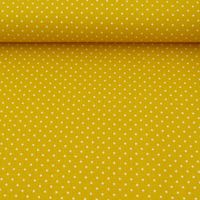 45056-Baumwollstoff-Punkte-mini----1mm-gelb-weiss.jpg Baumwollstoff Punkte mini Ø 1mm gelb weiß
