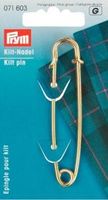 454.jpg Prym Kiltnadel Kilt MS 76mm goldfarben