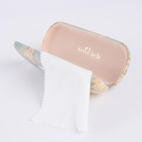 Brillen Etui Vintage Weltkarte 16x6cm