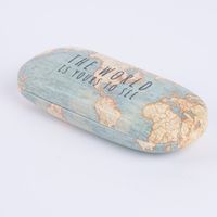 45517-Brillen-Etui-Vintage-Landkarte-Die-Welt-16x6c.jpg Brillen Etui Vintage Weltkarte 16x6cm