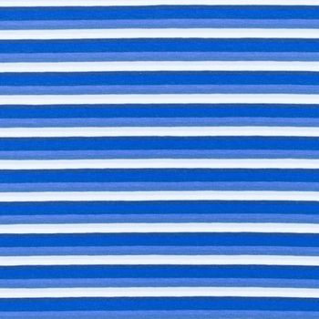 Jersey Stoff Streifen schmal blau Töne