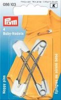 Prym Baby-Sicherheitsnadeln EST weiß 55 mm
