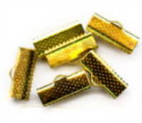 Verschlüsse goldfarbig 6 Stück 16x7.5mm