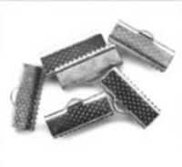 Verschlüsse silberfarbig 6 Stück 16x7.5mm