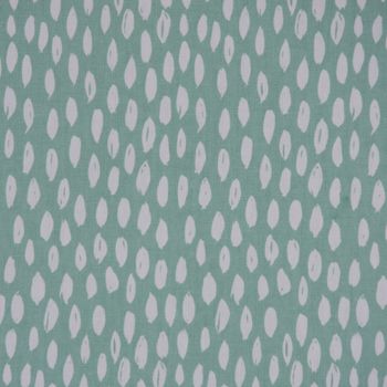 Dekostoff Bayside Honeydew mint weiß 137cm