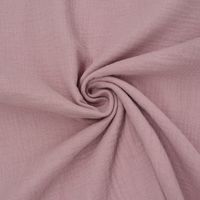 46202-Bekleidungsstoff-Double-Gauze-Windelstoff-ein.jpg Double Gauze Organic Bio Musselin Windelstoff uni altrosa dunkel 1.30m