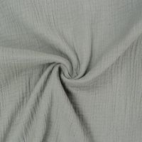 46699-Bekleidungsstoff-Double-Gauze-Musselin-Windel.jpg Double Gauze Organic Bio Musselin Windelstoff uni hellgrau 1.30m