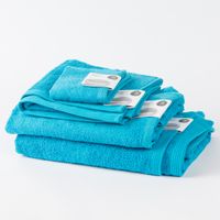 Premium-Frottee Handtuch Duschtuch Gästetuch 580g/qm türkis