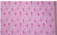 Lillestoff Bio-Jersey Be Wonderful Ballerina Punkte rosa pink