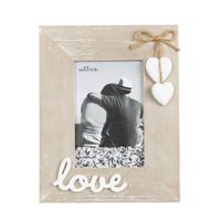 46987-Bilderrahmen-Holz-natur-weiss-BEST-FRIEND-m_1.jpg Bilderrahmen Holz natur weiß LOVE mit Herz Anhänger 19x24cm