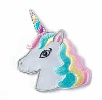 Prym Applikation Einhorn Kopf pastell 4.2x4.5cm