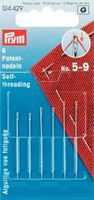 Prym 6 Patentnähnadeln ST 5-9 silberfarbig