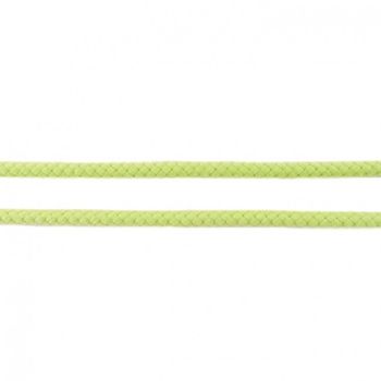 Baumwoll Kordel Zierband hell lime grün Breite: 8mm