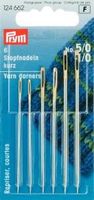 474.jpg Prym 6 Stopfnadeln kurz ST 5/0-1/0 silberfarbig