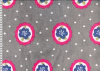 47490-Wellness-Fleece-Blume-in-Kreis-Punkte-rot-w_3.jpg Wellness Fleece Blume in Kreis Punkte grau weiß pink blau