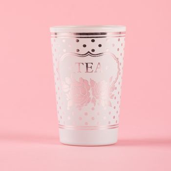 Clayre & Eef Trinkglas TEA 10x5cm