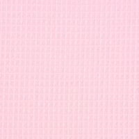 Bekleidungsstoff Waffelpique Baumwolle uni rosa 1.50m Breite