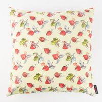 47913-Schoener-Leben-Kissenhuelle-Erdbeere-Brombe_2.jpg Schöner Leben Kissenhülle Erdbeere Brombeere grün rot 50x50cm