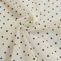 47969-Gardinenstoff-Stores-Leinenstruktur-weiss-mit.jpg Gardinenstoff Leinenstruktur weiß Punkte schwarz