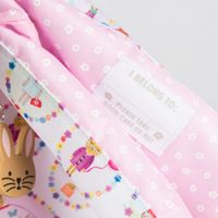 48145-Rucksack-Beutel-Kids-mit-Kordeln-Hase-weiss_6.jpg Rucksack Turn-Beutel Kids mit Kordeln Hase weiß rosa 36x40cm