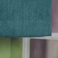 48153-Fertiggardine-Fertigschal-mit-verdeckten-Sc_5.jpg Fertiggardine Verdunklungsvorhang Galdin mit verdeckten Schlaufen petrol uni 140x245cm