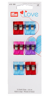 Prym Stoff Clips 12 Stück 2.6cm