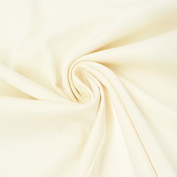 Bekleidungsstoff Viskose Rosella uni creme 1.40m Breite