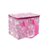 Tasche Kühltasche Regenbogen Einhorn aus recycelten Material 21x16cm