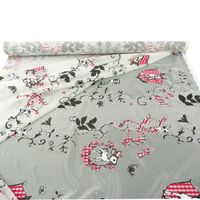 48444-Gardinenstoff-Ausbrenner-Meterware-Rebella-_1.jpg Gardinenstoff Ausbrenner Meterware Rebella rot schwarz weiß 3.0m Höhe