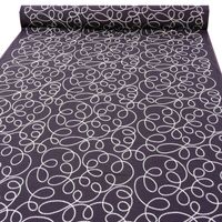Rasch Dekostoff Stickerei Fly Way aubergine 140cm