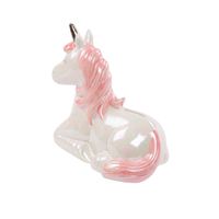 Spardose Einhorn-Spardose weiß rosa 20x18x12cm