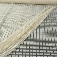 Rasch Organza Stores Gardinenstoff Rechtecke creme