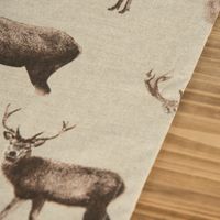 Schöner Leben Tischläufer Hirsch natur braun 40x160cm