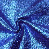 Schlangenhaut Optik Metallic Stoff blau schwarz