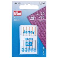 Prym 5 Nähmaschinennadeln 130/705 JERSEY 70-90