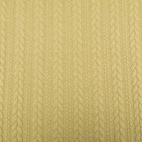 Bekleidungsstoff Cably Zopfmuster einfarbig grün 1,4m Breite
