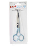 Prym Love Stoffschere Schneiderschere 15cm türkis weiß Punkte