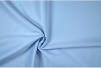 Bekleidungsstoff Baumwollstoff Köper hellblau 1.4m Breite