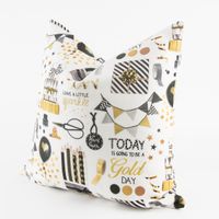 49538-Schoener-Leben-Kissenhuelle-Party-Geschenke_3.jpg Kissenhülle Party Geschenke weiß gold schwarz 40x40cm