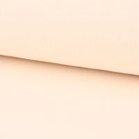 Organic Baumwoll-Fleece Bio-Fleece einfarbig creme