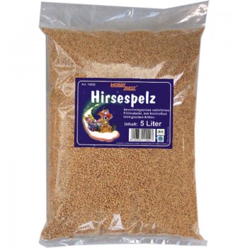 Füllstoff Füllmaterial Hirsespelz Hirse 5 Liter
