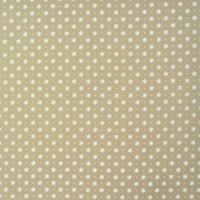 Gardinenstoff Stoff Dekostoff Meterware LISA beige weiß kleine Blüten