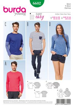 Burda Schnittmuster 6602 Shirt