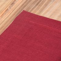 Leinen-Tischset Platzset Erik 1-lagig 37x50cm wine dunkelrot