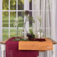 Leinenservietten Stoffservietten Erik 4 Stück 44x44cm wine dunkelrot