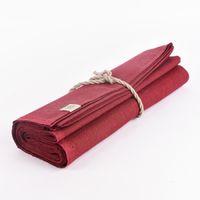 Leinentischdecke Tischdecke Erik 150x250cm wine dunkelrot