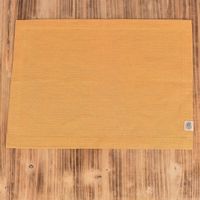 Leinen-Tischset Platzset Erik 1-lagig 37x50cm dunkelgelb ocker