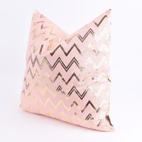 50124-Dekostoff-Chevron-Zacken-rosa-goldfarbig-me_9.jpg Dekostoff Metallikdruck Chevron Zacken rosa gold metallic 1.40m